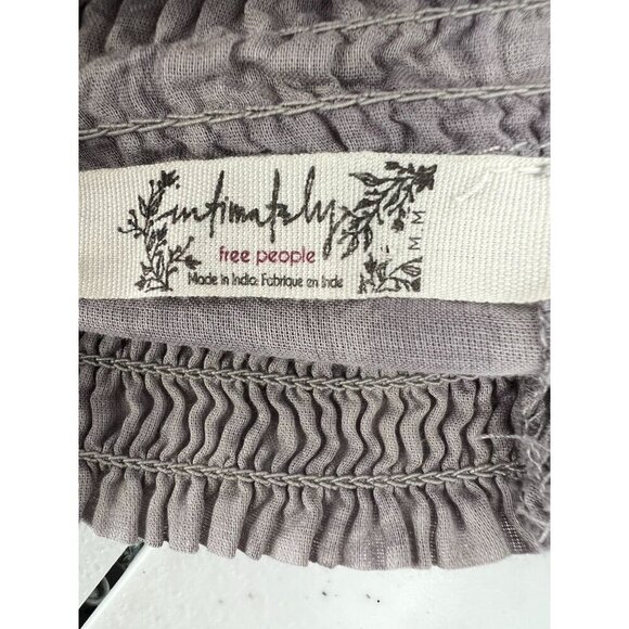 Intimately Free People Women Size Medium Gray Always Been You Maxi Romper - Picture 4 of 12